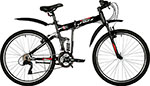 Велосипед Foxx 26'' ZING F1 черный  сталь  размер 18''