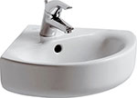 

Умывальник угловой Ideal Standard CONNECT 45 1 отверстие E793101