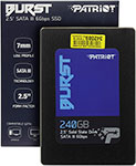 

Накопитель SSD Patriot SATA III 240Gb PBU240GS25SSDR Burst 2.5''