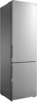 Двухкамерный холодильник Hyundai CC3593FIX нержавеющая сталь - фото 1