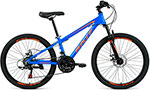 Велосипед Skif 24 Disc 2021 рост 11.5'' синий/ярко-оранжевый (RBKK1M34G003)
