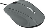 

Проводная оптическая мышь Canyon M-05 1000 DPI прорезиненное покрытие темно-серый CNE-CMS05DG