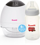 Молокоотсос Ramili SE500 с противоколиковой бутылочкой 240ML молокоотсос ramili se450 с двумя дополнительными бутылочками 240ml