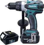 

Дрель-шуруповерт Makita DDF 458 RFE