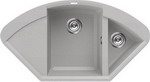 

Кухонная мойка Elleci EASY CORNER metaltek (79) aluminium LMYCOR 79