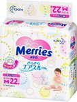 

Подгузники Merries размер 3 (M) 6-11 кг 22 шт