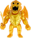 Тянущаяся фигурка 1 Toy MONSTER FLEX COMBAT, Горгулио с золотой саблей, 15 см тянущаяся фигурка 1 toy monster flex aqua адские чклюсти 14 см
