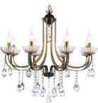 

Подвесная люстра Ambrella Light Traditional TR4953, Черный/золотой/прозрачный
