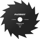 

Нож Patriot TBS-16, D=230x25,4 мм, толщина 1,6 мм, 16 - зубый (809115215)