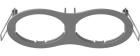 

Рамка Lightstar Intero 16 217629, Серый