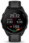 

Смарт-часы Garmin Forerunner 165, черный, серый ремешок, 43мм