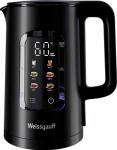 

Чайник электрический Weissgauff WK 1500 Db Touch BodyCool, Черный