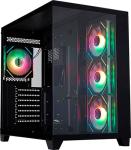 

Компьютерный корпус 1STPLAYER MEGAVIEW MV8-TP ARGB Black (MV8-TP-BK-3FC7R-1FC7), Черный