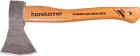 Топор деревянный Hanskonner 800 г, длина рукоятки 380 мм, рукоятка гикори (HK1015-02-WD0800)