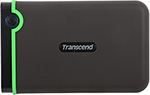 Внешний жесткий диск (HDD) Transcend 1TB StoreJet M3S 2, 5/'/' USB 3.0 (TS1TSJ 25 M3S) серый