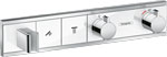 

Термостат на 2 потребителя Hansgrohe ReinSelect (внешняя монтажная часть) 15 355 400