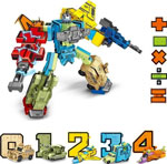 Трансформеры  1 Toy Трансботы L ''Боевой расчет ВДВ: Ударный батальон'', набор 5 цифр, 5 знаков