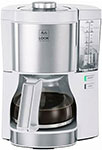 

Кофеварка капельная Melitta Look V Perfection 1080Вт белый/нержавеющая сталь