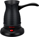 Кофеварка Kelli KL-1394 черный электрическая турка kelli kl 1394 red