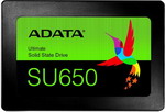 SSD-накопитель ADATA 2.5 Ultimate SU650 240 Гб SATA III (ASU650SS-240GT-R) накопитель ssd a data sata iii 480gb asu650ns38 480gt c ultimate su650 m 2 2280