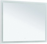 Зеркало Aquanet Гласс 120 белый LED (00274009) зеркало шкаф aquanet доминика 80 led белый 171081