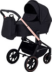 

Коляска MOWBaby ''ZOOM''PU (2в1) RA086 Gold Black