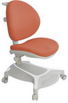 Кресло детское Cubby Adonis Grey с оранжевым чехлом детское кресло mealux ortoback duo pink обивка розовая y 510 kp