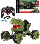 

Машинка Crossbot р/у Дрифткар Дино дрифт движение боком аккум. свет звук 870844