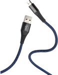 фото Кабель borofone bu13 craft usb - micro-usb 4a (16910)