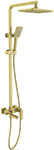 Душевая система Timo Torne (SX-4320/17), золото матовое крючок двойной timo torne 43012 17 золото матовое
