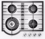 

Встраиваемая газовая варочная панель Midea MG 696 TGW