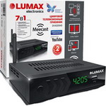 Цифровой телевизионный ресивер Lumax DV 4205 HD черный