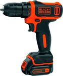 

Дрель-шуруповерт Black&Decker BDCDD12KB-XK (кейс в комплекте)