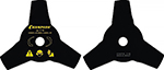 Нож для жесткой травы Champion 3/255/25, 4 (тип А) (125R, 235R, FS80, 85, 100, 120, FR85, 350, 450) C5101