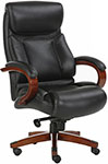 Кресло Brabix PREMIUM ''Infinity EX-707'', дерево, натуральная кожа, черное, 531826 кресло к набору разбойник фигурный натуральная сосна