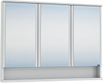 Зеркальный шкаф СаНта Вегас 120 (700184) универсальный зеркальный шкаф санта аврора 60 700333