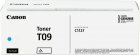 Тонер Canon T09 CY 3019C006 голубой туба для копира i-SENSYS X C1127iF, C1127i, C1127P