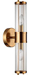 Настенный светильник Odeon Light DROPS KEPA/бронзовый/прозрачный/стекло (4946/2W) бусины для творчества дерево бронзовый персик d 0 8 см набор 20 гр