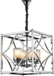 

Люстра подвесная Lumina Deco Quadrato LDP 1223-4 CHR, Хром/белый