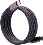 Магнитный кабель Magssory 60W, USB-C, 1.2 м, черный (CBL001)