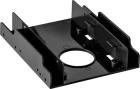 

Салазки (переходник) ExeGate HD-22T3P, для установки 2xHDD/SSD 2.5 в отсек 3.5 (EX292545RUS), Черный