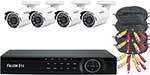 Комплект видеонаблюдения Falcon Eye FE-104MHD KIT ДАЧА SMART муляж камеры видеонаблюдения муляж carcam cam 820