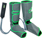 Компрессионный лимфодренажный массажер  для ног Bradex серый массажер лимфодренажный для икр и предплечий беспроводной bradex kz 1429