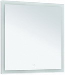 Зеркало Aquanet Гласс 80 белый LED (00274016) зеркало aquanet гласс 100 белый led 00274134