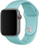 

Набор силиконовых браслетов Moonfish для Apple Watch 38 мм морская волна MF AWS SL38 Marine Green