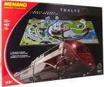 Железная дорога Mehano THALYS с ландшафтом (T365) железная дорога путешествие на море поезд на батарейках 92 элемента