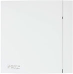 Вытяжной вентилятор Soler & Palau Silent-100 CZ MATT White Design 4C, матовый белый потолочный вытяжной вентилятор soler
