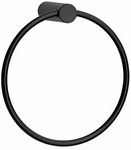 Кольцо для полотенца Raiber Graceful/черный (RPB-80006) grohe grandera 40630000 кольцо для полотенца