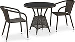 

Комплект мебели Афина, T 707 ANS/Y 137 C-W 53 2Pcs Brown