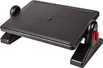 Подставка для ног Brauberg офисная, 41,5*30см, с фиксаторами, черная, 531487 подставка crown cmlc 1043t для ноутбука до 17 черная
